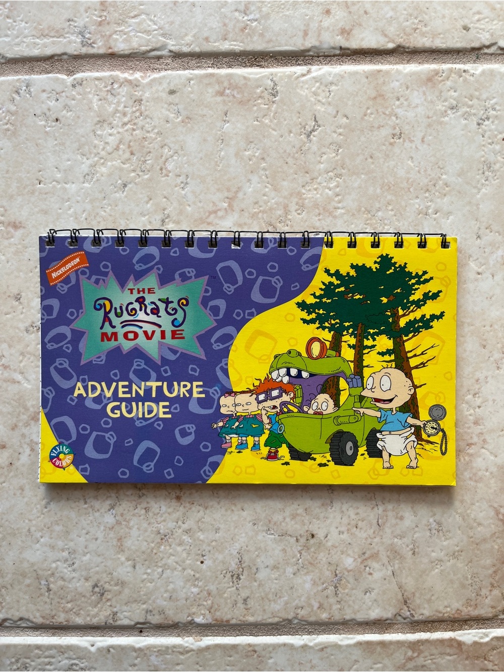 rugrats movie adventure guide vintage 1998 new unsealed sticker popout book only